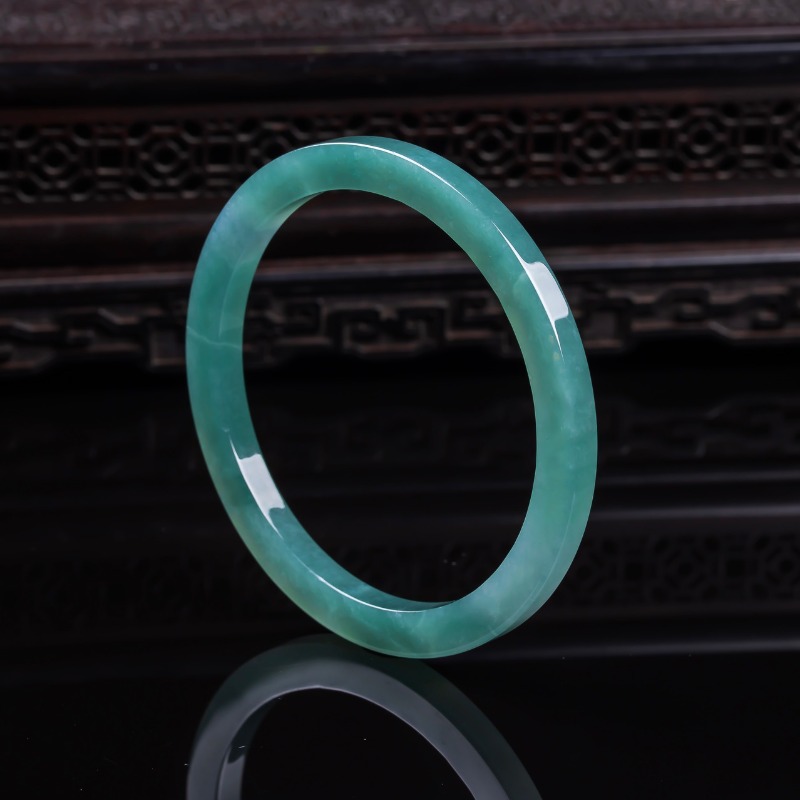 Men'S Accessories Fashion - Natural Emerald 48-62mm Burmese Emerald Jade
