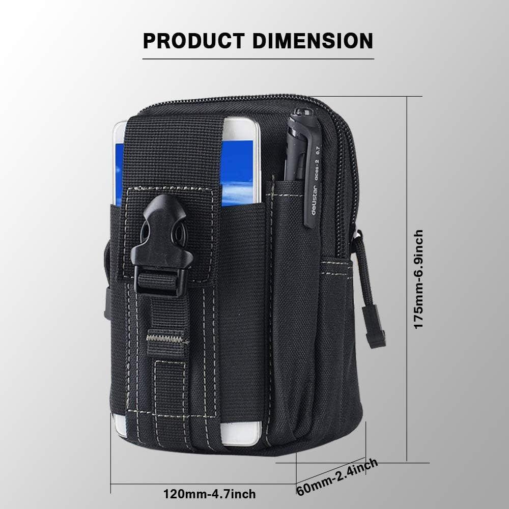 Tactical Molle Belt Pouch Mili - Men Accessories Box ulasan dan harga