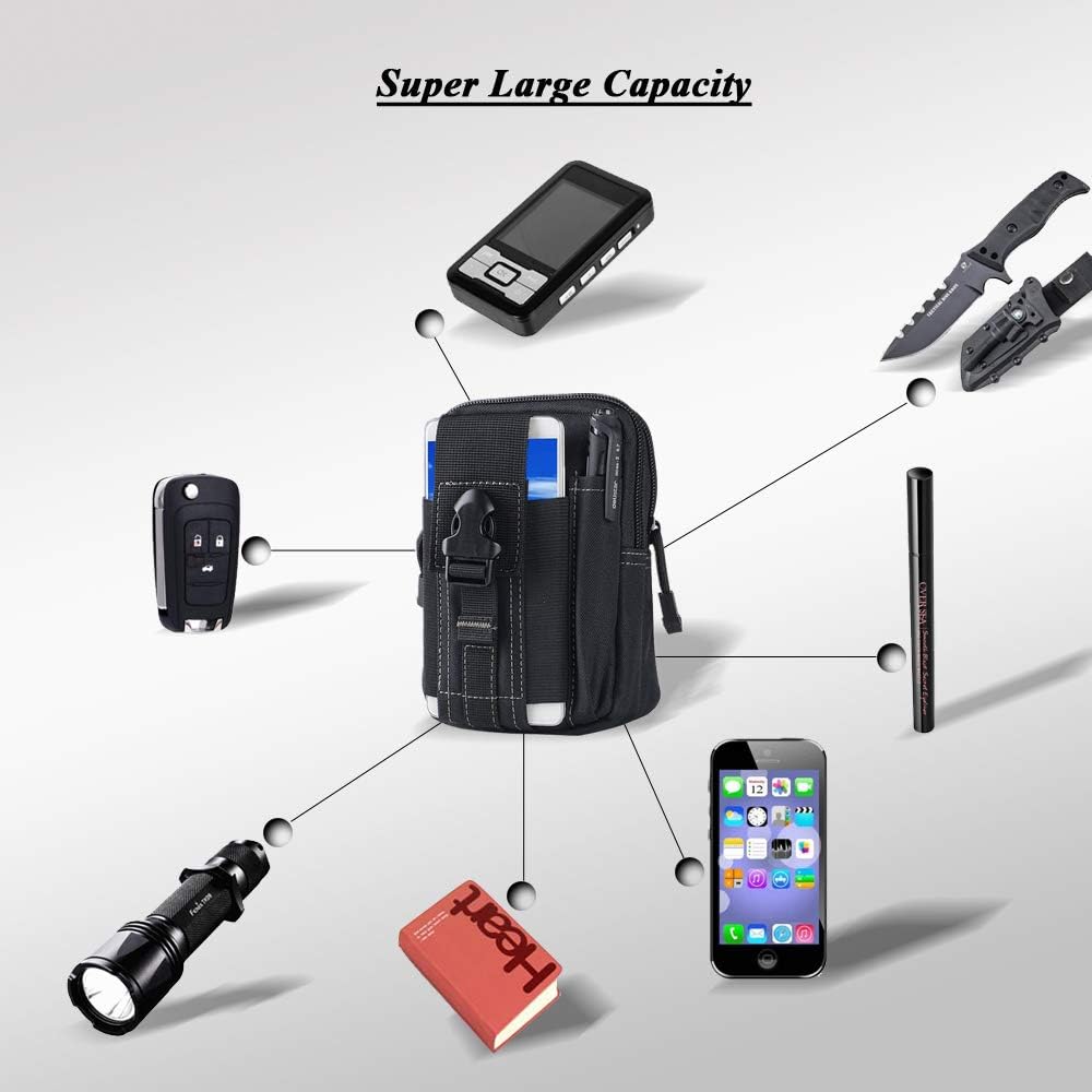 Tactical Molle Belt Pouch Mili - Men Accessories Box ulasan dan harga