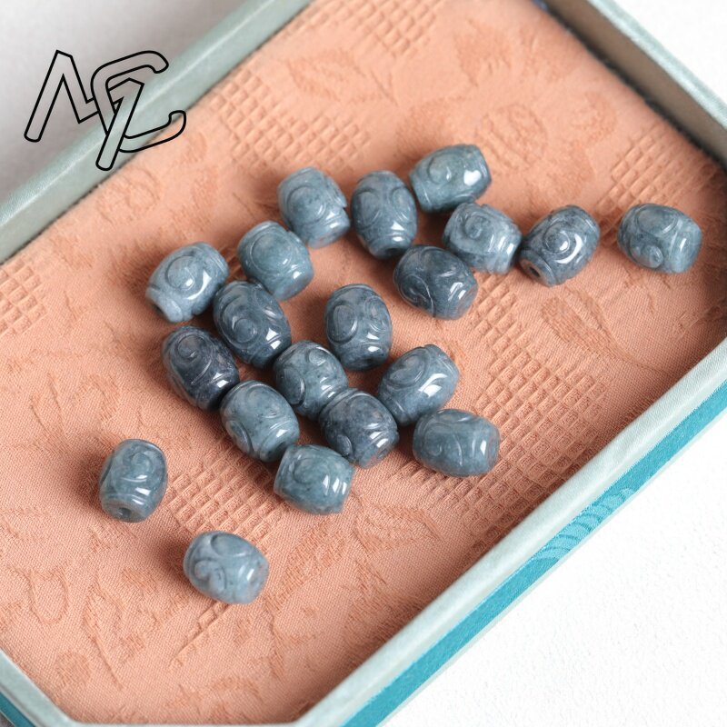 5PC Natural Blue Water Jade Ri - Men'S Accessories Fashion ulasan dan harga