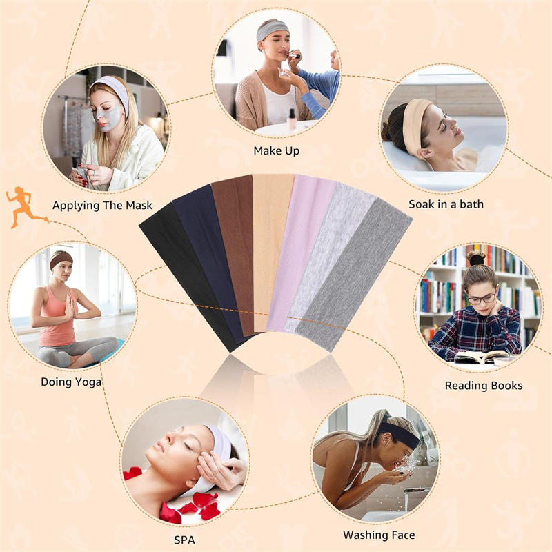 7 Pack Wide Elastic Sports Hea - Men'S Yoga Accessories ulasan dan harga