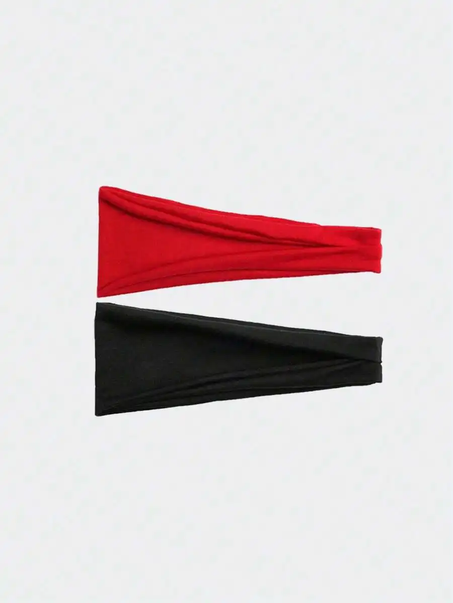 2pcs Solid Color Sports Yoga H - Men'S Yoga Accessories ulasan dan harga