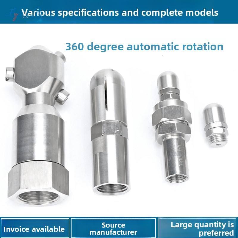 360° Automatic Rotating Stainl - Flask Stainless Steel ulasan dan harga