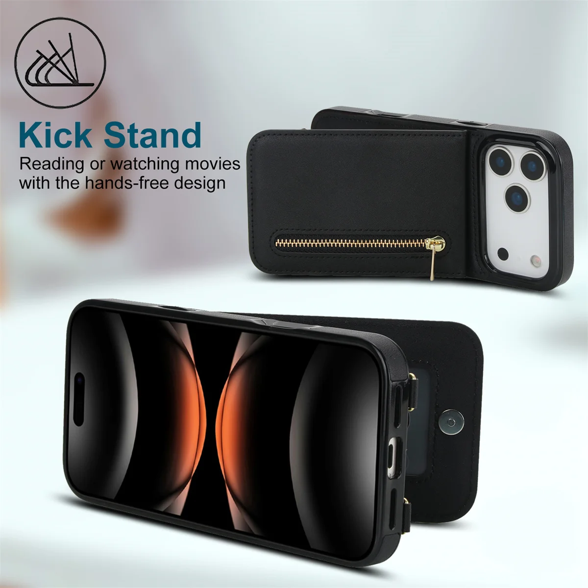 Crossbody Zipper Wallet Card H - Phone Wallet Combo ulasan dan harga