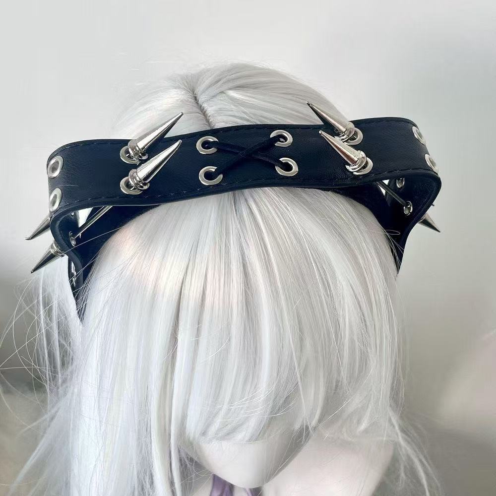 Punk Harajuku Rivet Headband,  - Men Accessories Earrings ulasan dan harga