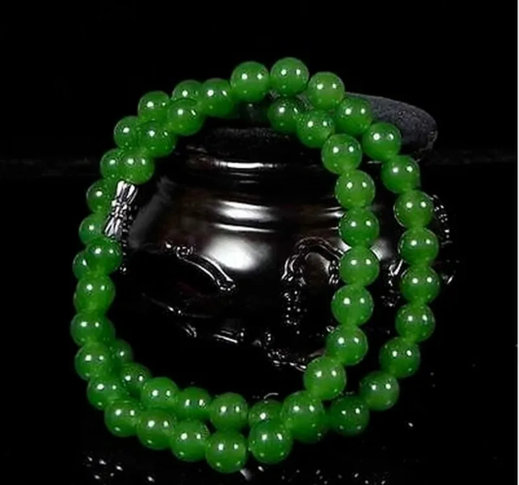 Genuine Natural Green Beads Ne - Men'S Accessories Fashion ulasan dan harga