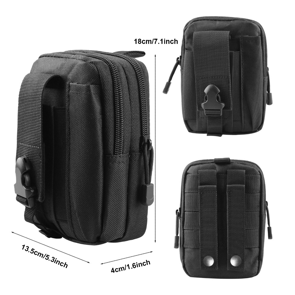 Tactical Waist Pouch Molle Wai - Men Accessories Box ulasan dan harga