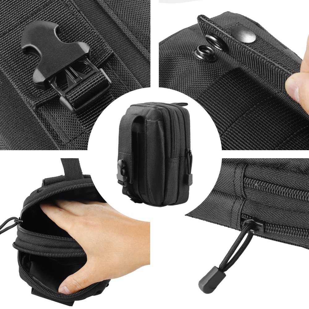 Tactical Waist Pouch Molle Wai - Men Accessories Box ulasan dan harga