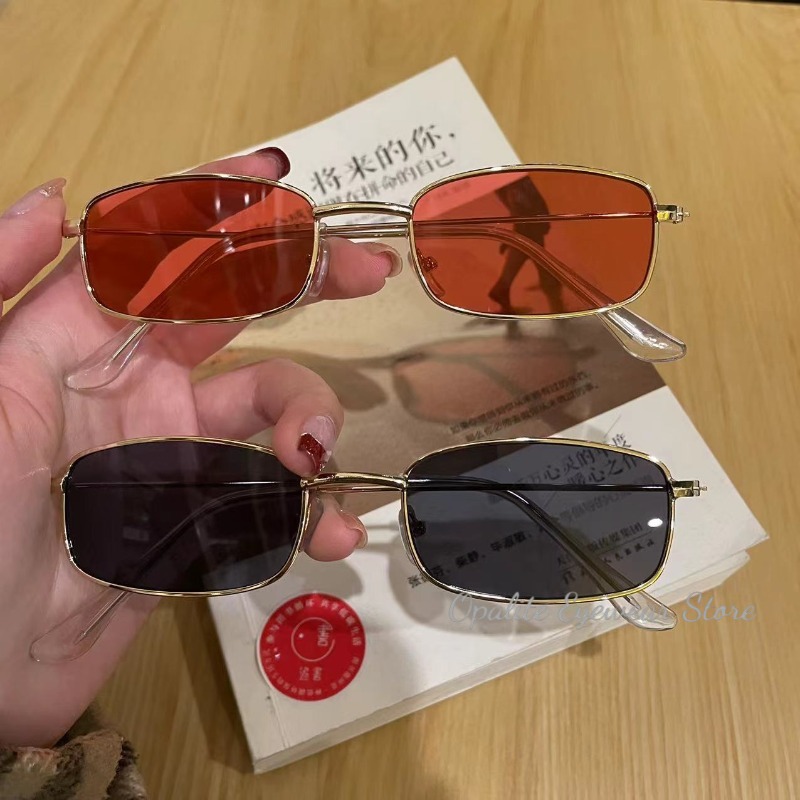 Fashion Retro Metal Frame Colo - Men'S Accessories Glasses ulasan dan harga