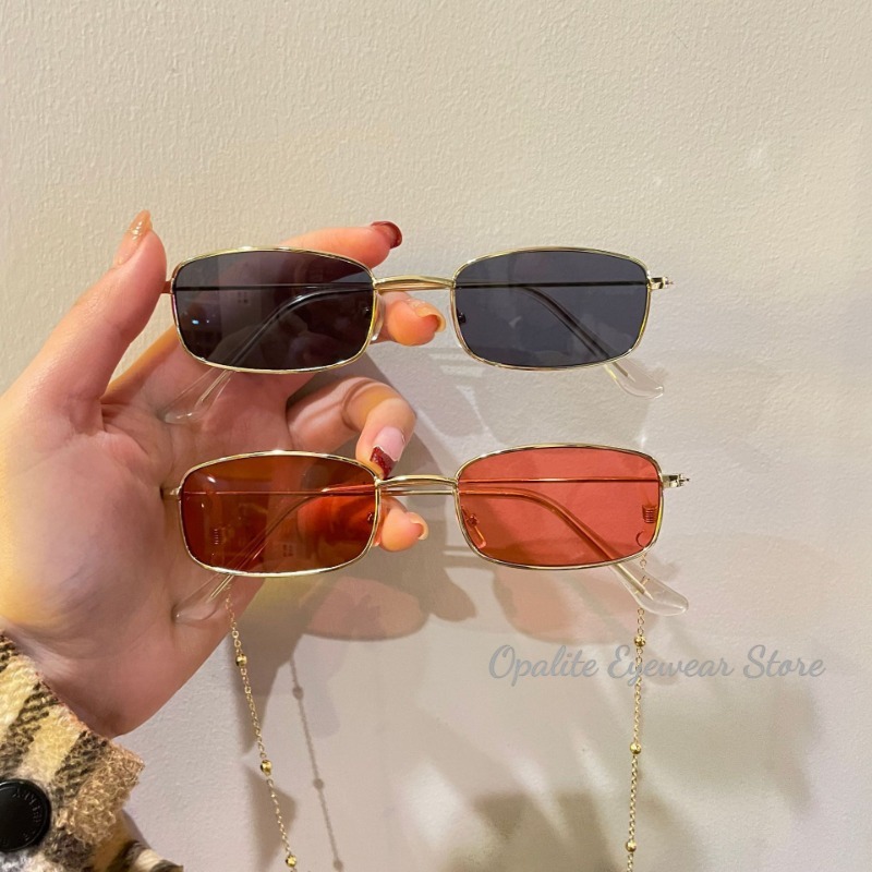 Fashion Retro Metal Frame Colo - Men'S Accessories Glasses ulasan dan harga