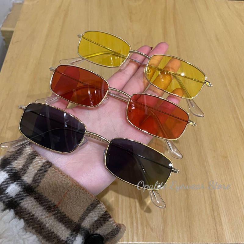 Fashion Retro Metal Frame Colo - Men'S Accessories Glasses ulasan dan harga