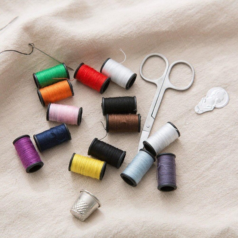 Portable 10Pcs/set Sewing Kit  - Men'S Accessories Rack ulasan dan harga