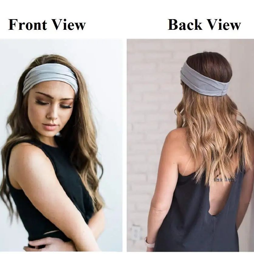 New Solid Color Elastic Hair B - Men Accessories Earrings ulasan dan harga