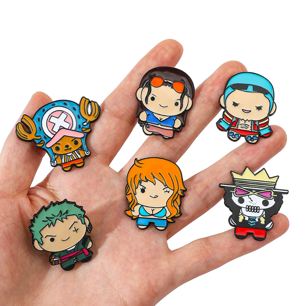 9 Pcs Creative Cartoon Brooch  - Lapel Pin Enamel ulasan dan harga
