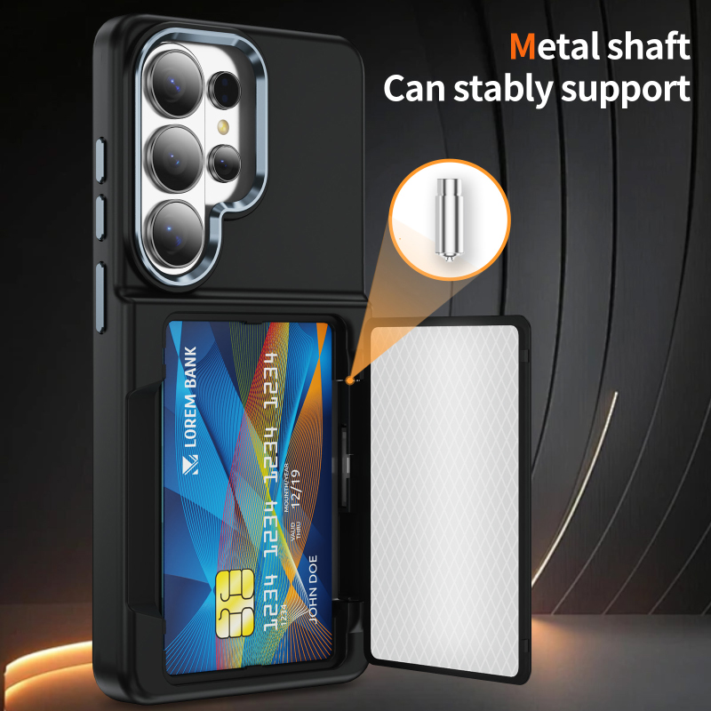 New Solid Color Frosted PC Wal - Phone Wallet Combo ulasan dan harga