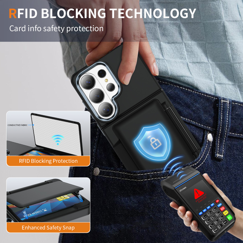 New Solid Color Frosted PC Wal - Phone Wallet Combo ulasan dan harga