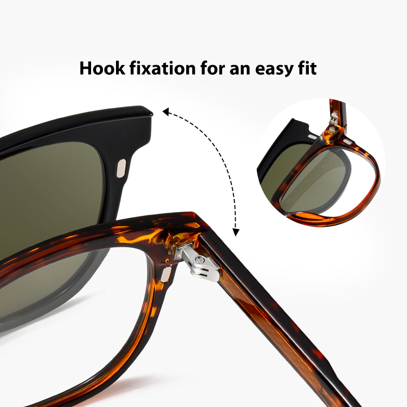 Fashion Sunglasses Man Clip On - Men'S Accessories Glasses ulasan dan harga