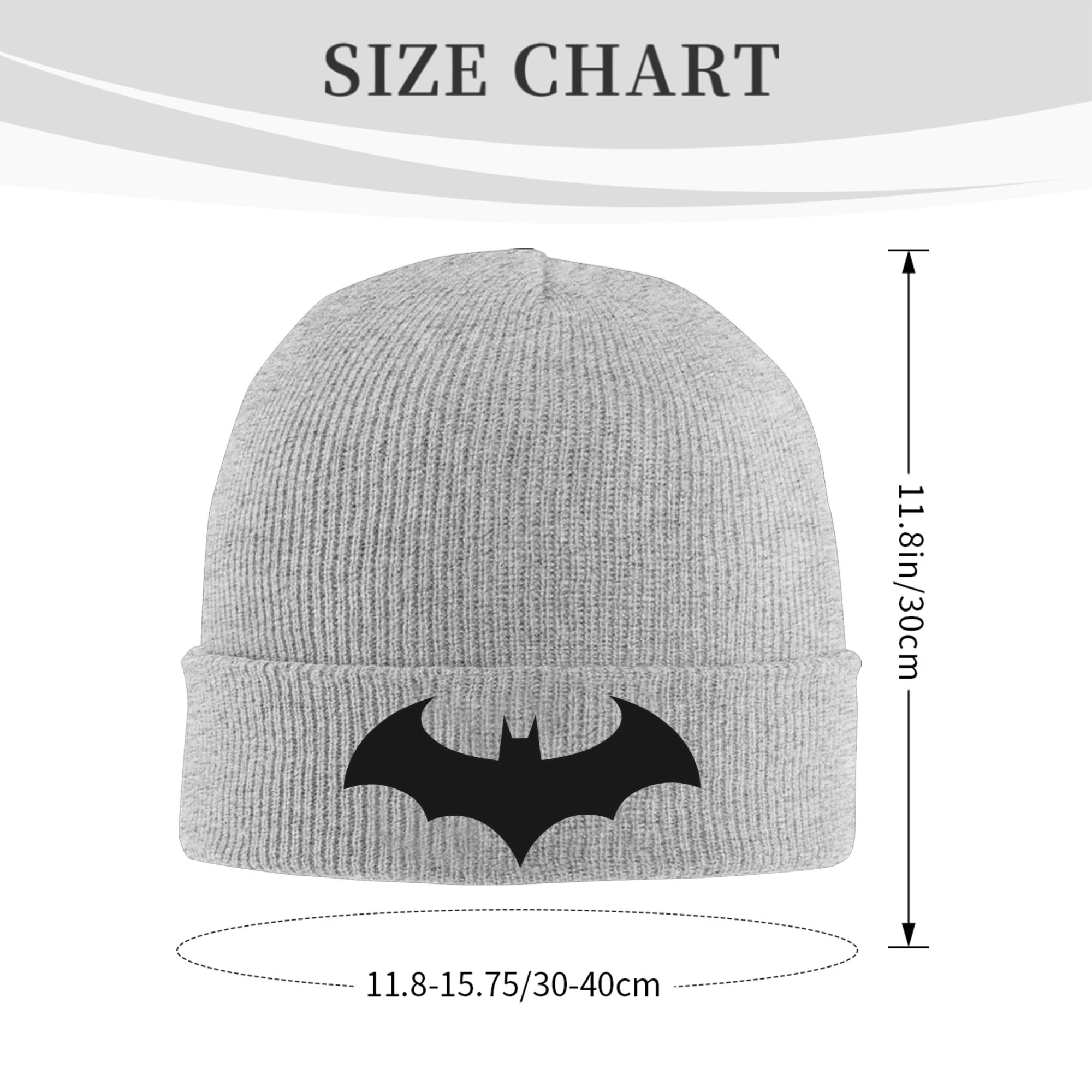 Batmans Black Logo Bat Knit Ha - Men Accessories Logo ulasan dan harga