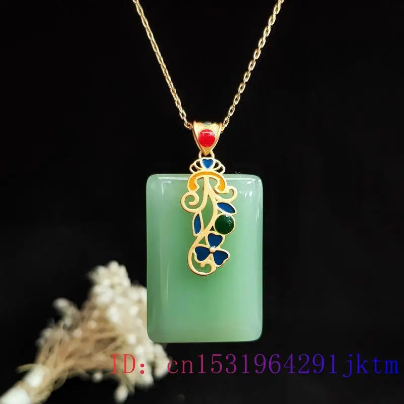 Jade Pendant Necklace Amulet C - Men'S Accessories Fashion ulasan dan harga