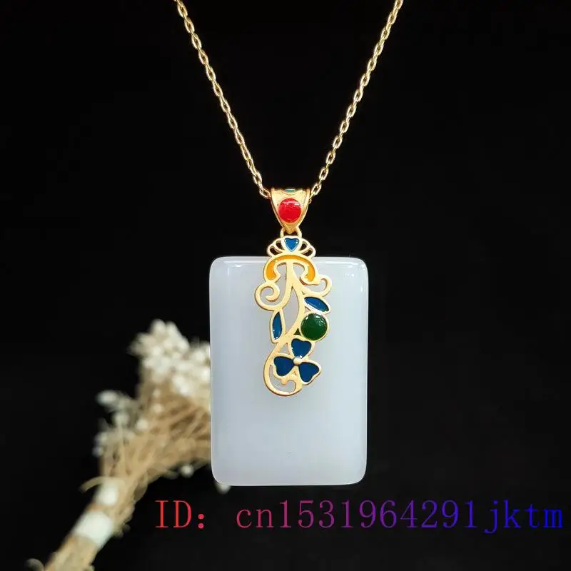 Jade Pendant Necklace Amulet C - Men'S Accessories Fashion ulasan dan harga