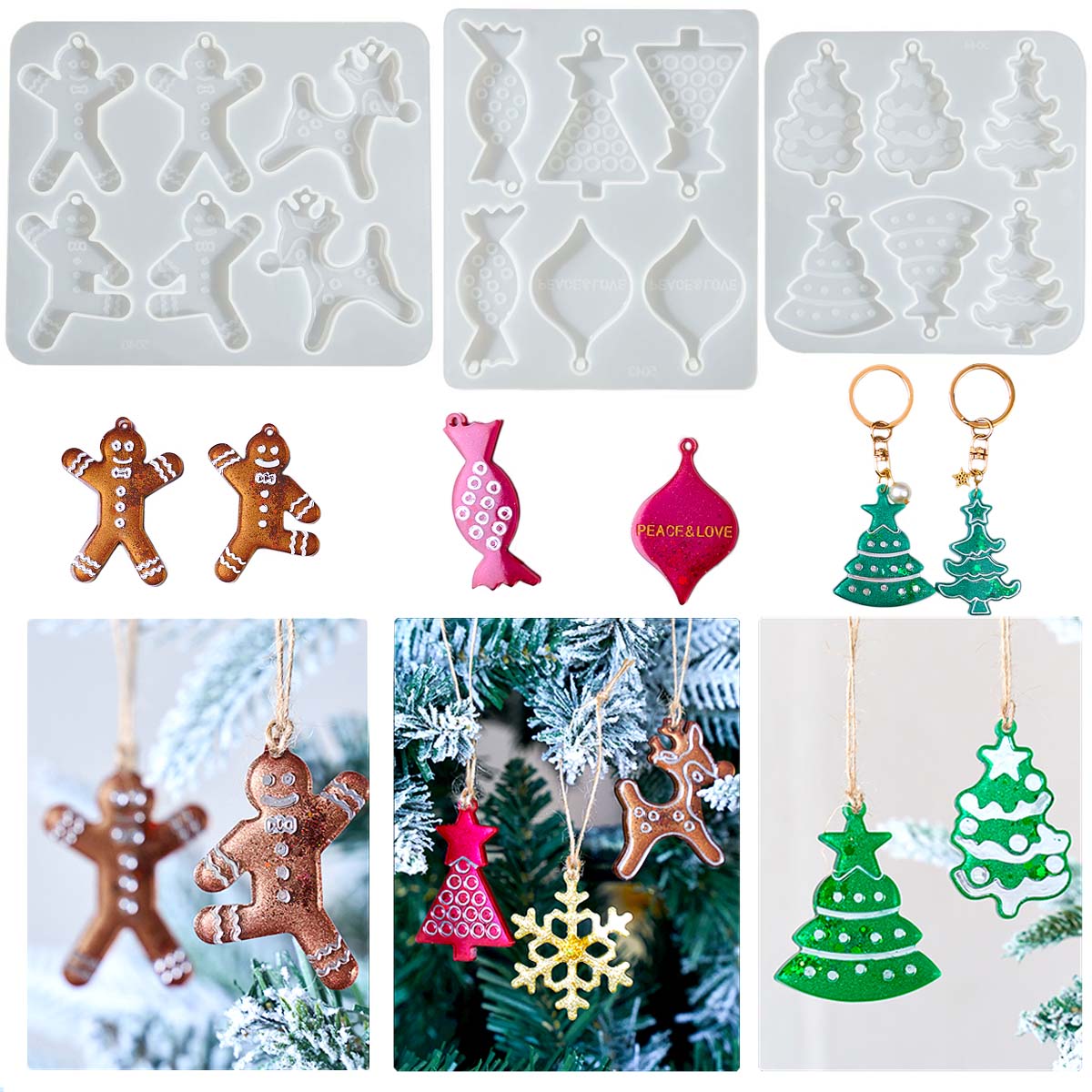 Christmas Series Earrings Pend - Men Accessories Earrings ulasan dan harga