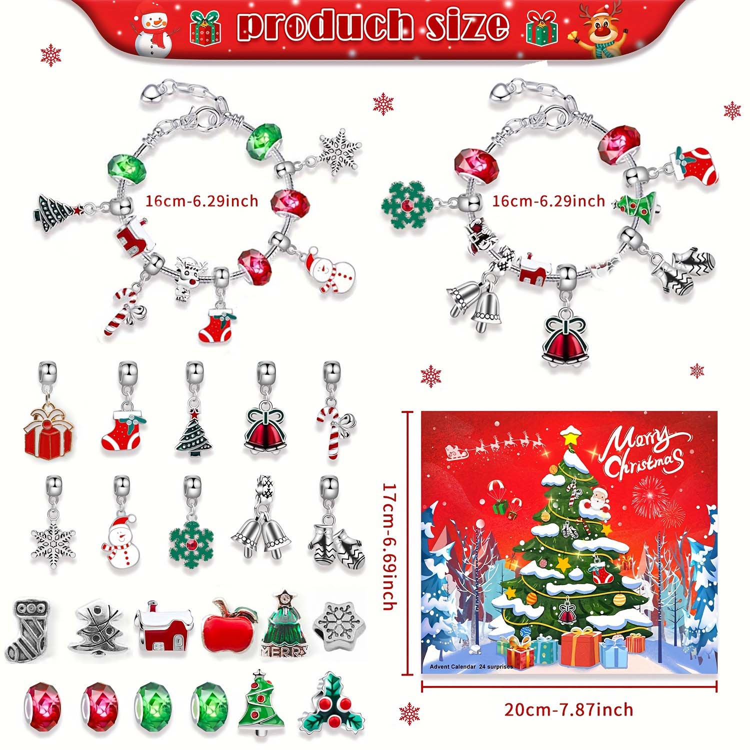 Creative Christmas 24-Day Coun - Men Accessories Box ulasan dan harga
