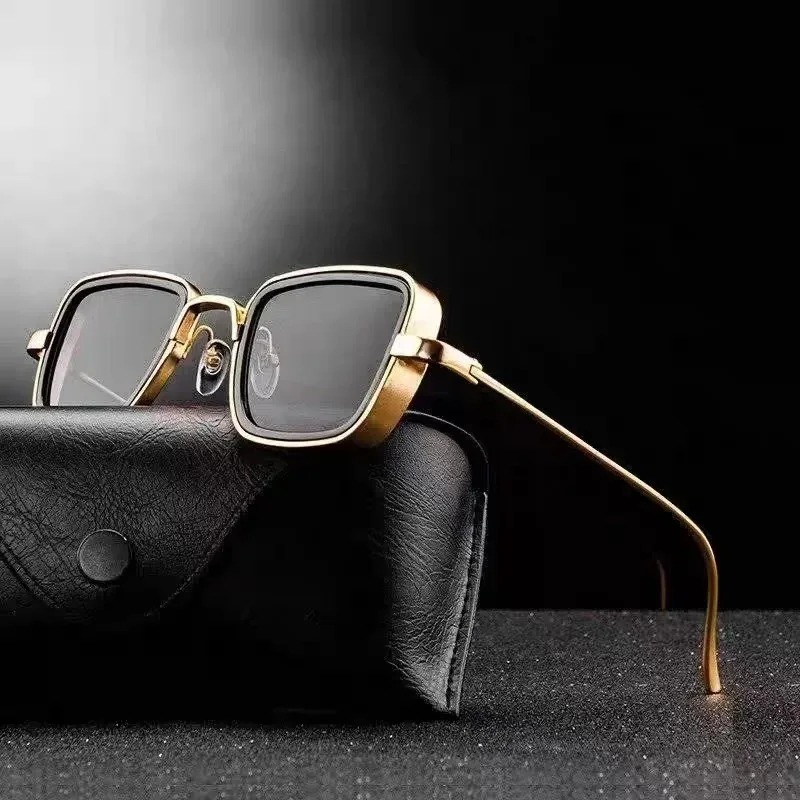 New Punk High-quality Metal Fr - Men'S Accessories Glasses ulasan dan harga