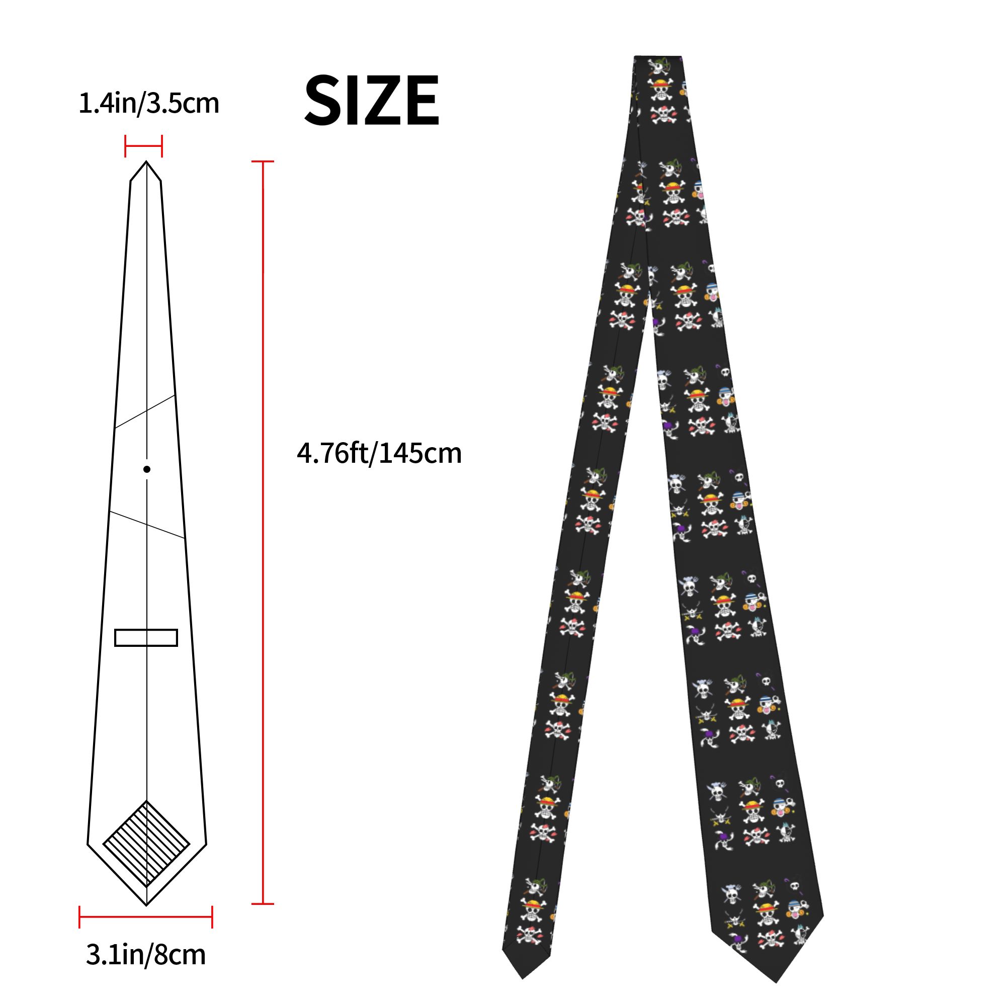 Necktie One Pirate Flag Logo P - Men Accessories Logo ulasan dan harga