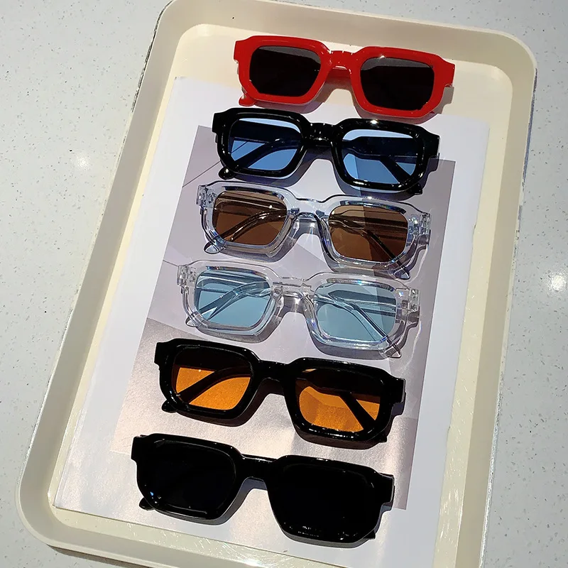Vintage Rectangle Frame Sungla - Men'S Accessories Glasses ulasan dan harga