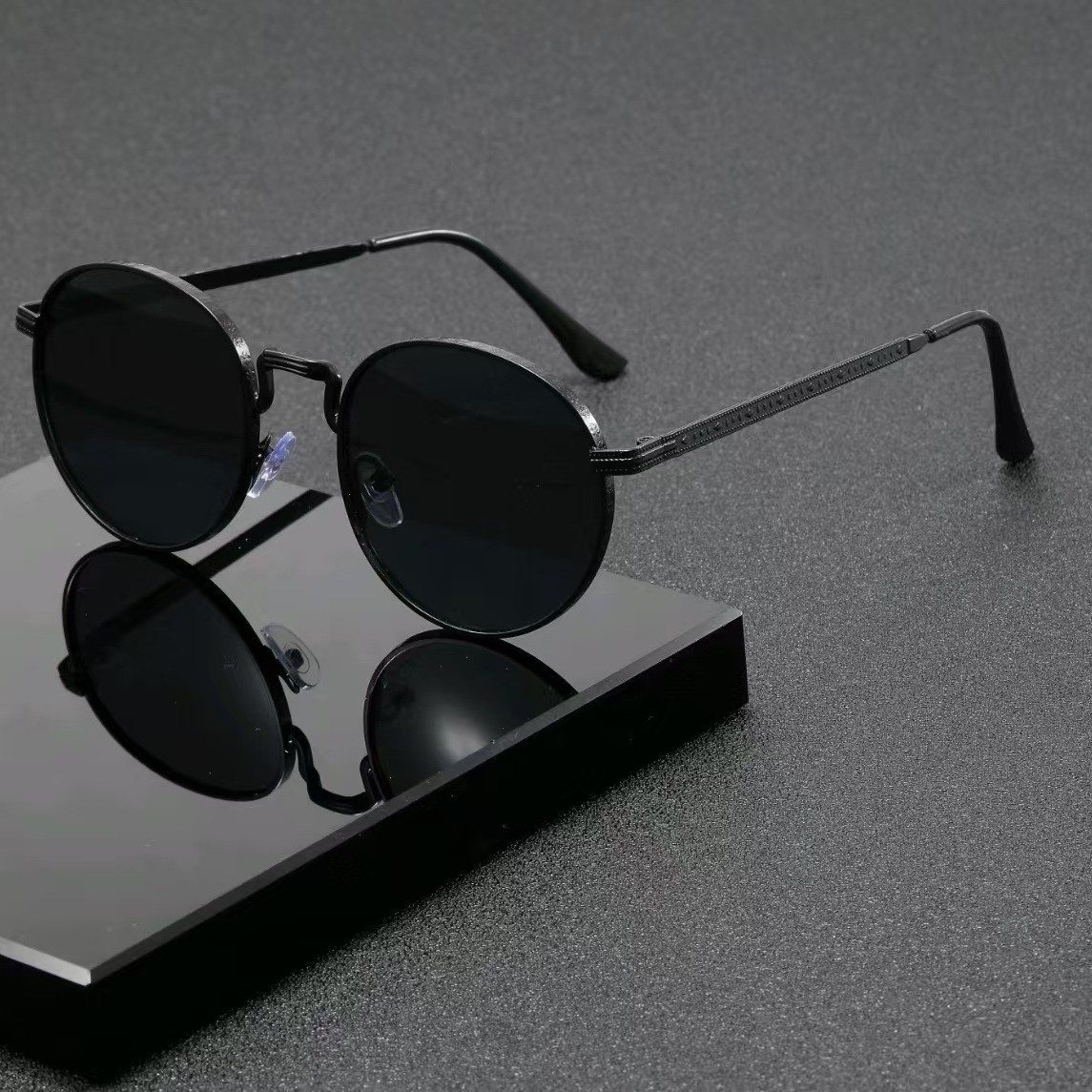 Fashion Classic Round Sunglass - Men'S Accessories Glasses ulasan dan harga