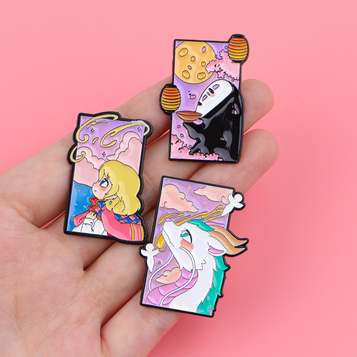 Healing Anime Series Enamel Pi - Lapel Pin Enamel ulasan dan harga
