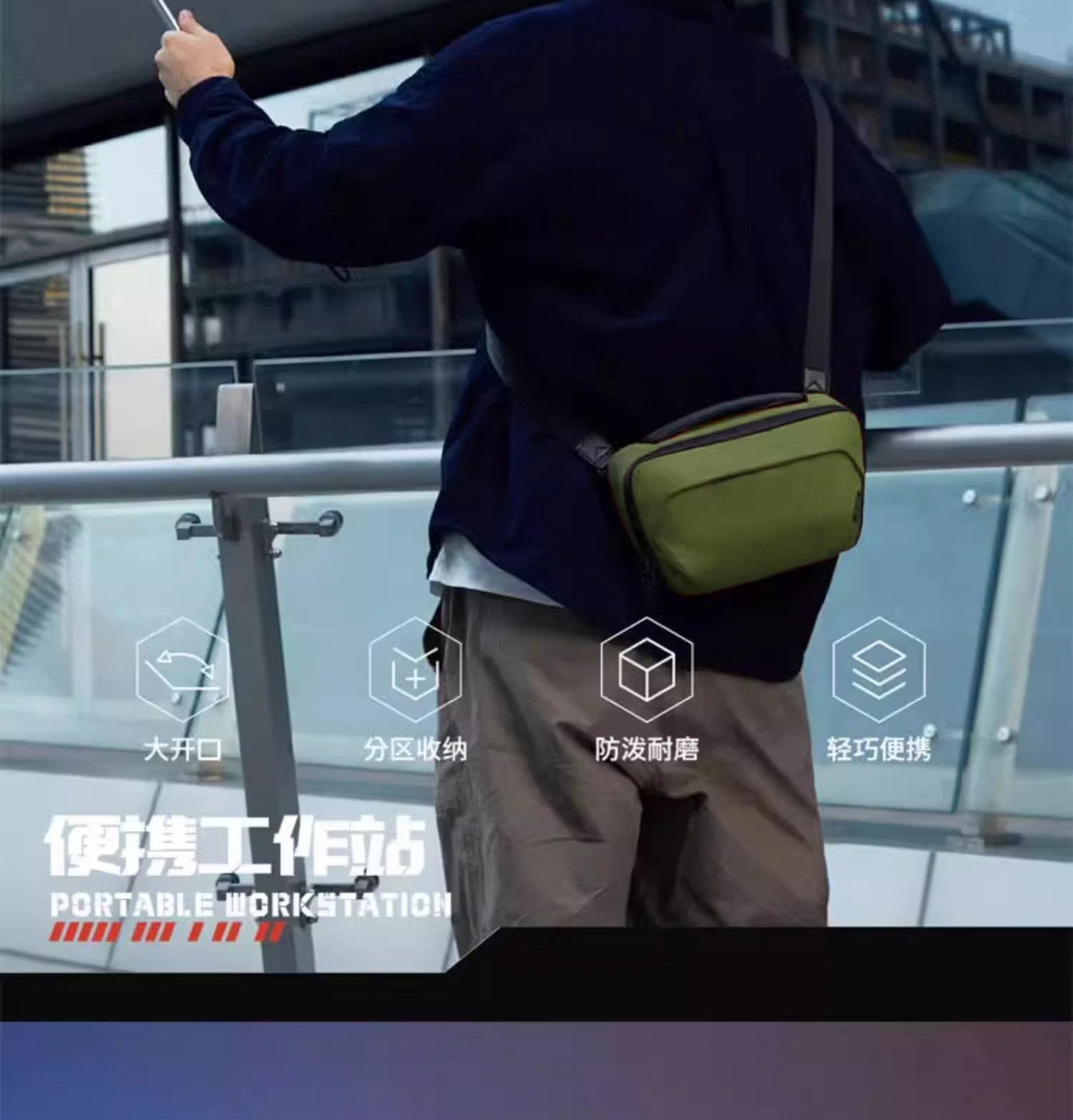 Hard-Shell Digital Storage Bag - Men Accessories Box ulasan dan harga