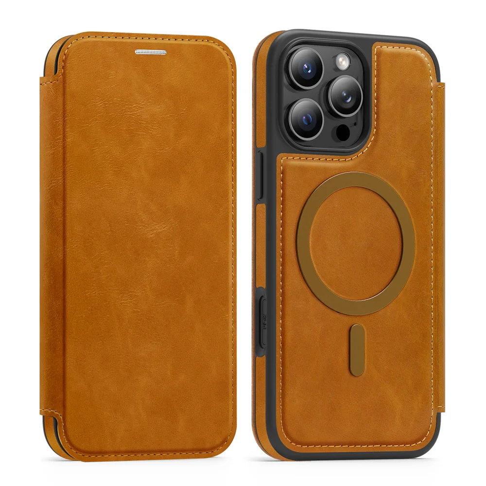Magnetic Flip Leather Phone Ca - Phone Wallet Combo ulasan dan harga