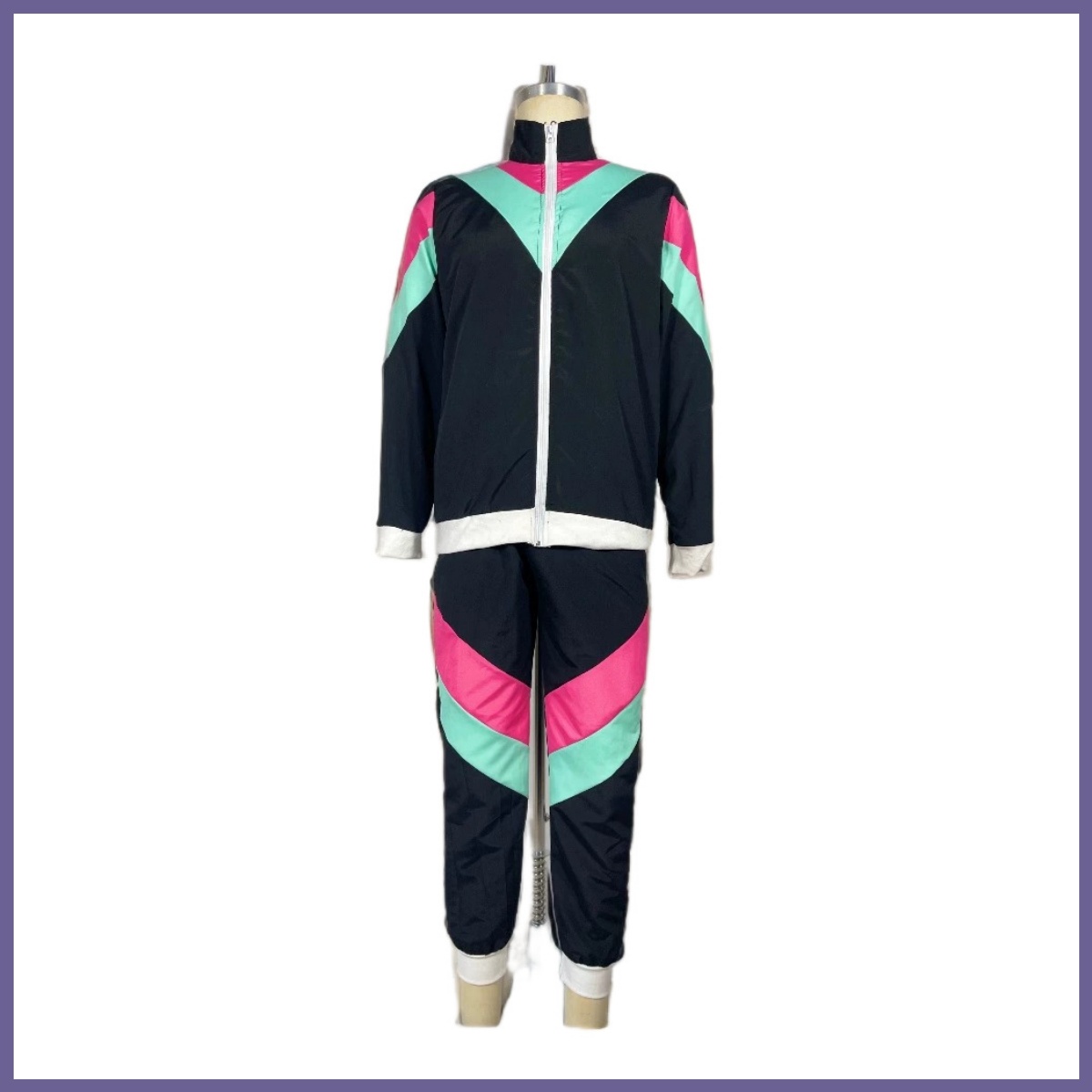 Women Men Costume 80s 90s Suit - Men'S Accessories In The 80S ulasan dan harga