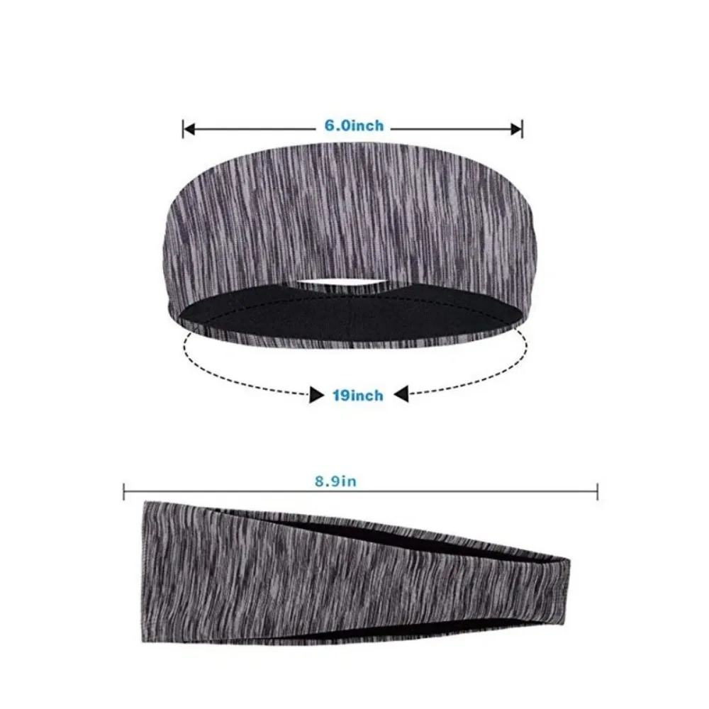 3Pcs Elastic Sports Sweatband  - Men'S Yoga Accessories ulasan dan harga