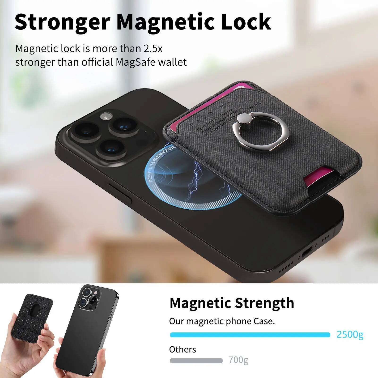 OUIO Non-slip Phone Card Bag S - Phone Wallet Combo ulasan dan harga