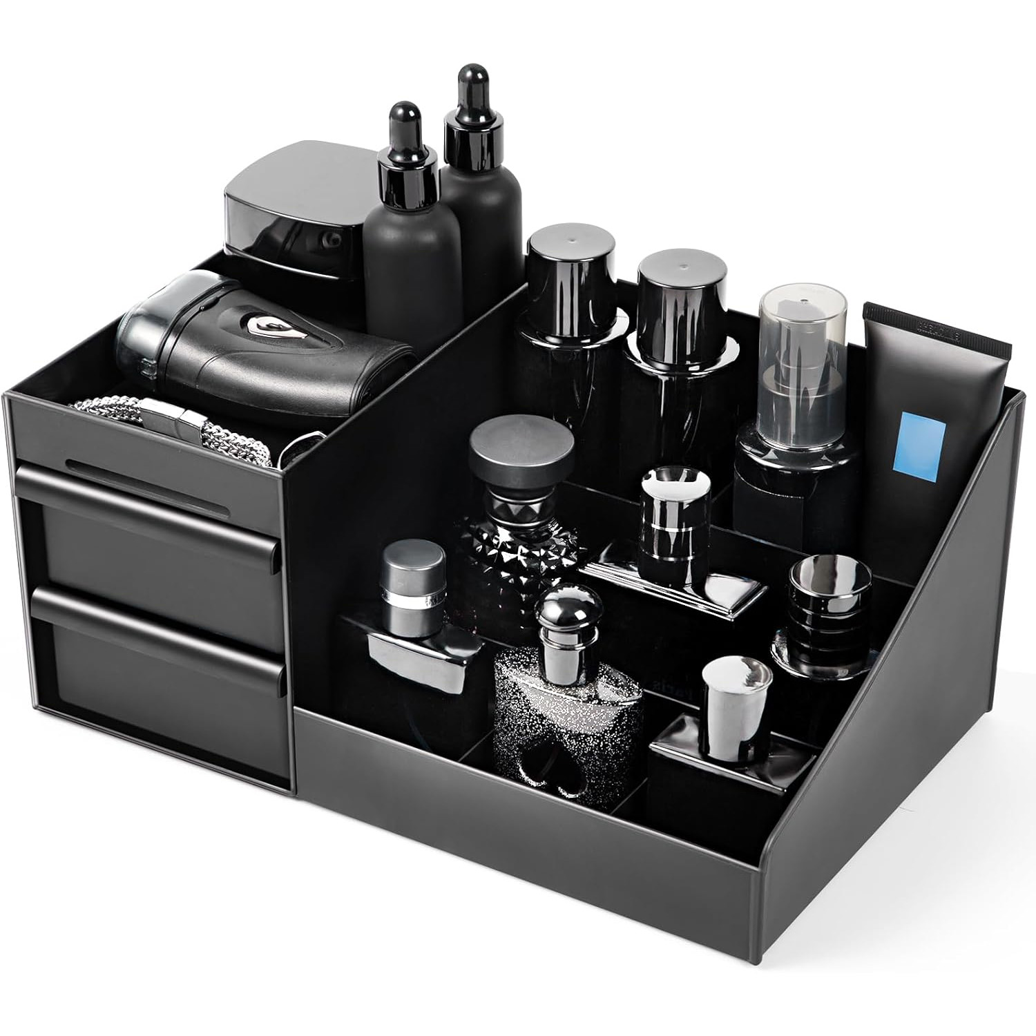 Cosmetics Storage Box for Men  - Men'S Accessories Rack ulasan dan harga