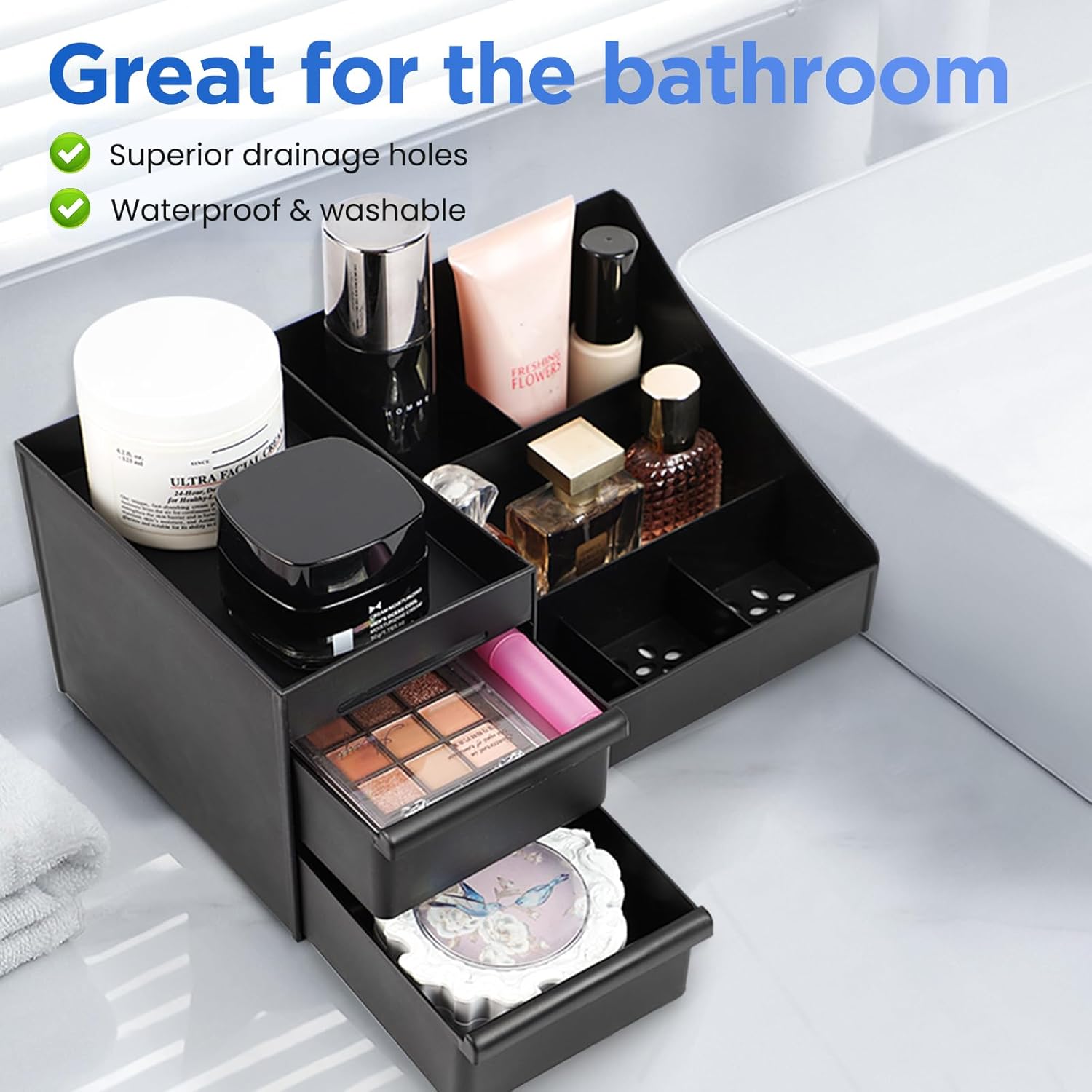 Cosmetics Storage Box for Men  - Men'S Accessories Rack ulasan dan harga