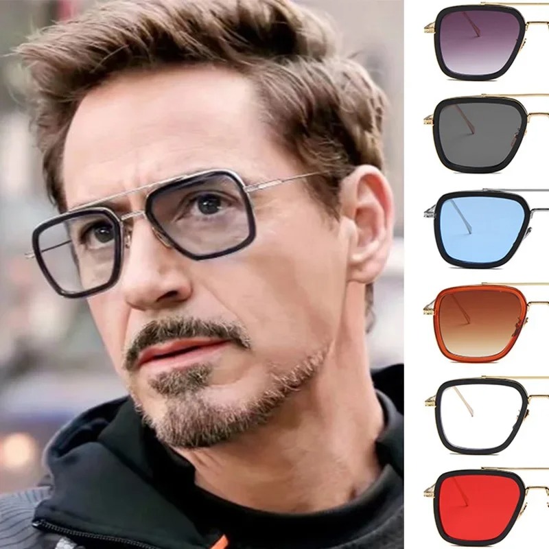 Steam Punk Tony Stark Sunglass - Men'S Accessories Glasses ulasan dan harga