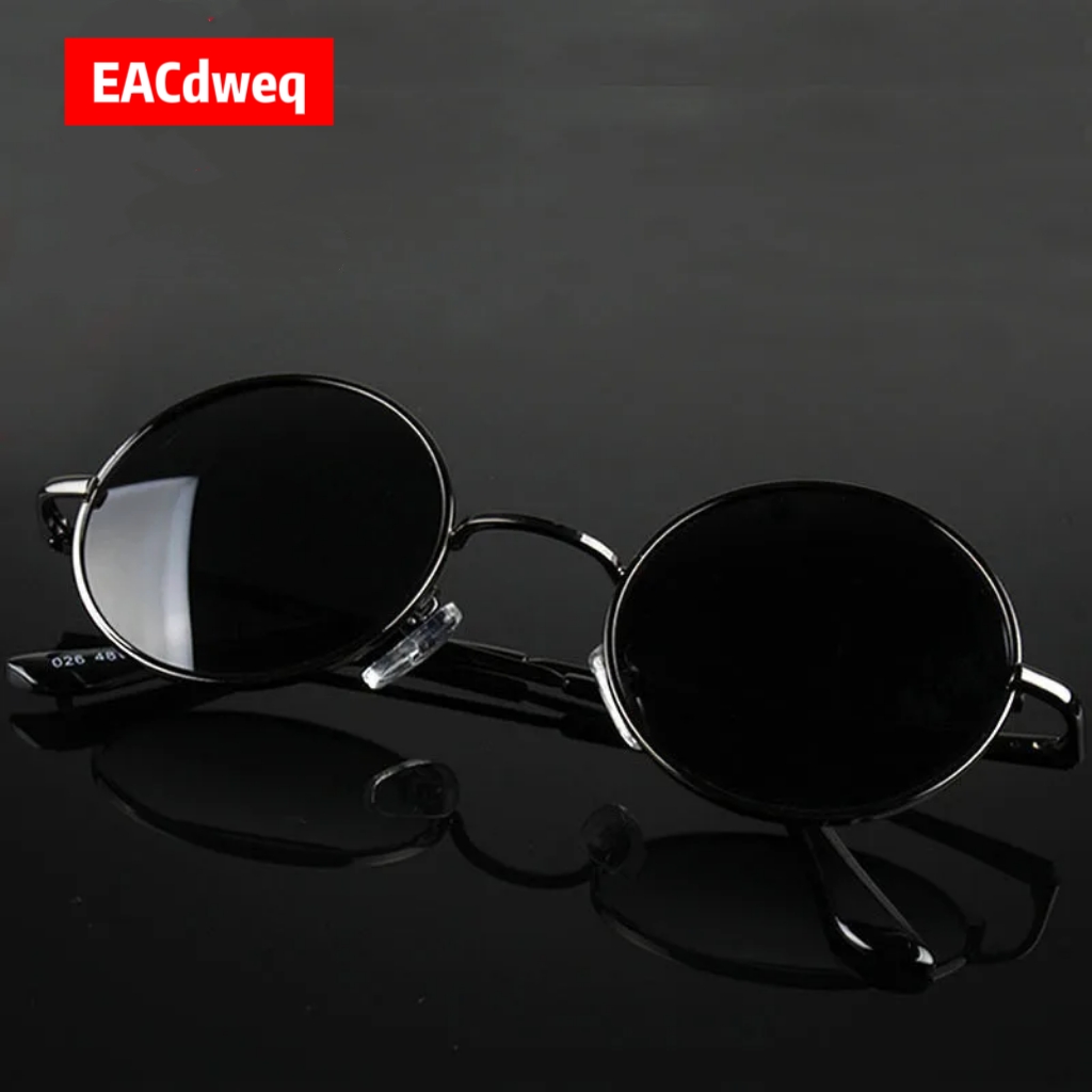 Retro Vintage Round Sunglasses - Men'S Accessories Glasses ulasan dan harga