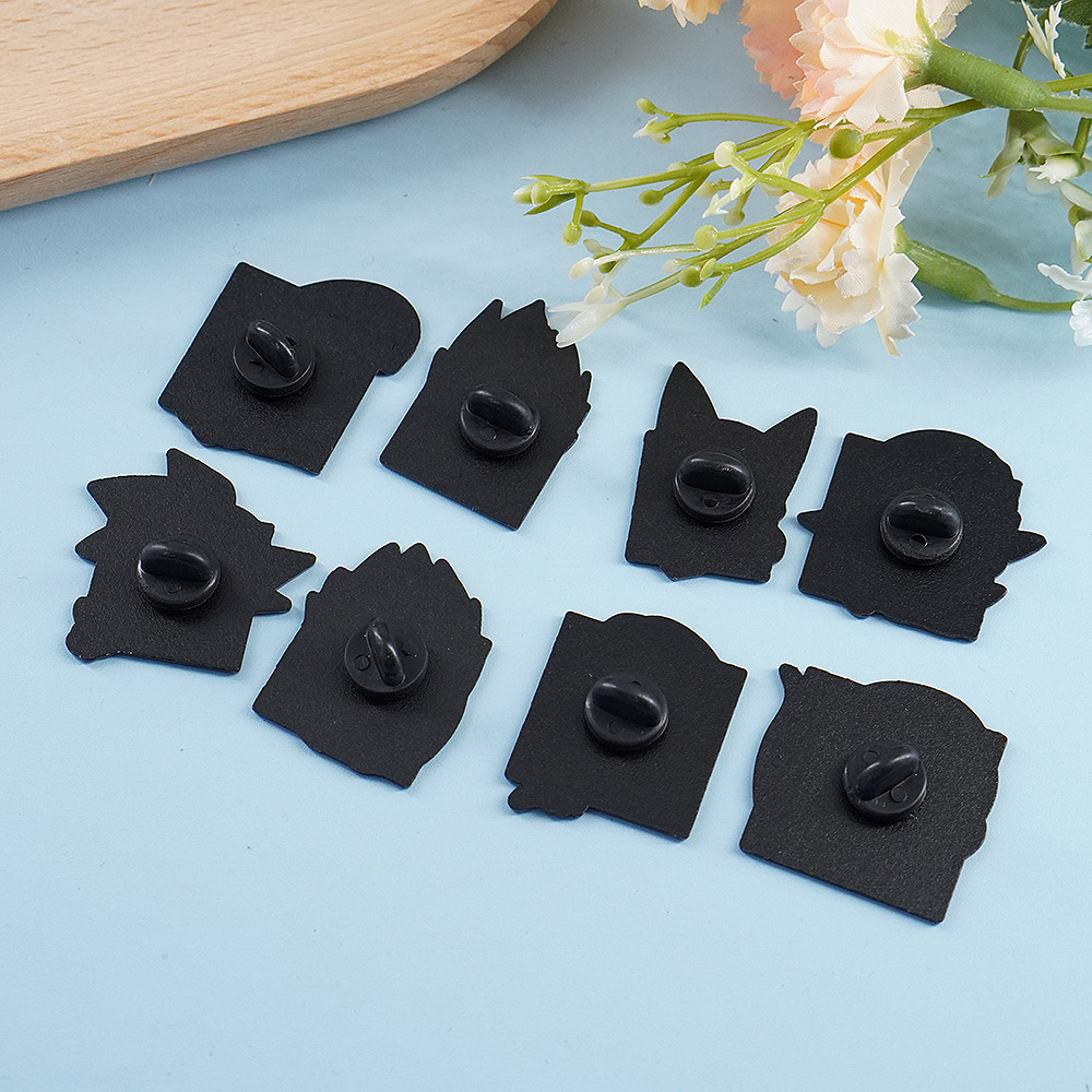 8Pcs Chibi Goku Character Enam - Lapel Pin Enamel ulasan dan harga